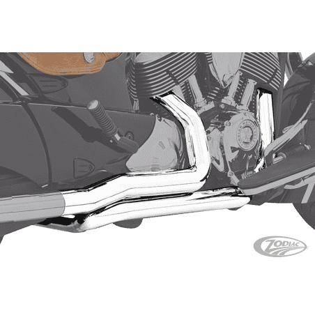 4" SLIP-ONS PER INDIAN POWERPLUS & THUNDERSTROKE