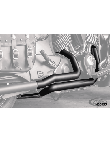 4" SLIP-ONS PER INDIAN POWERPLUS & THUNDERSTROKE