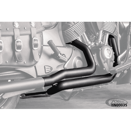 4" SLIP-ONS PER INDIAN POWERPLUS & THUNDERSTROKE