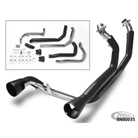 4" SLIP-ONS PER INDIAN POWERPLUS & THUNDERSTROKE