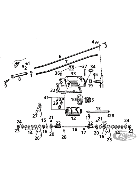 PARTE BASSA BIG TWIN 1936-1999