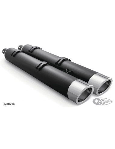 4" SLIP-ONS PER INDIAN POWERPLUS & THUNDERSTROKE