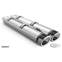 4" SLIP-ONS PER INDIAN POWERPLUS & THUNDERSTROKE 2