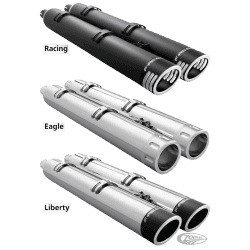 4" SLIP-ONS PER INDIAN POWERPLUS & THUNDERSTROKE