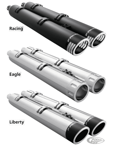 4" SLIP-ONS PER INDIAN POWERPLUS & THUNDERSTROKE