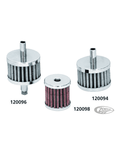 FILTRI SFIATO CROMATI