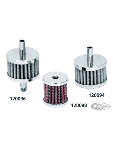 FILTRI SFIATO CROMATI