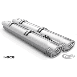 4" SLIP-ONS PER INDIAN POWERPLUS & THUNDERSTROKE