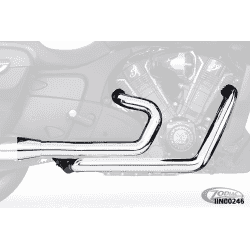 4" SLIP-ONS PER INDIAN POWERPLUS & THUNDERSTROKE 2