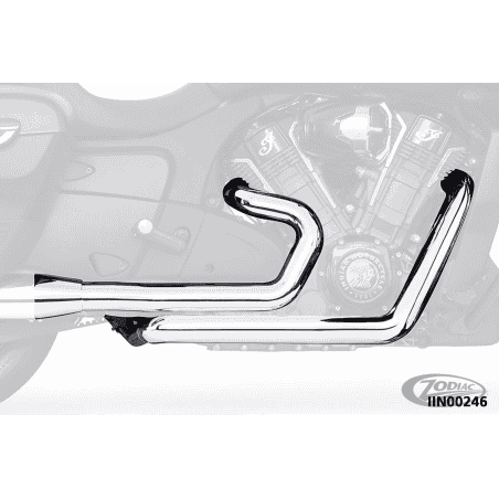 4" SLIP-ONS PER INDIAN POWERPLUS & THUNDERSTROKE