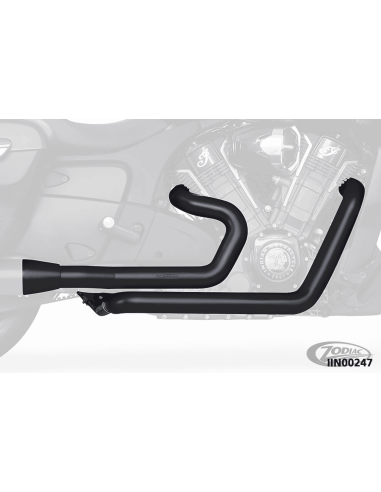 4" SLIP-ONS PER INDIAN POWERPLUS & THUNDERSTROKE