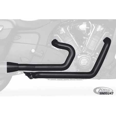 4" SLIP-ONS PER INDIAN POWERPLUS & THUNDERSTROKE