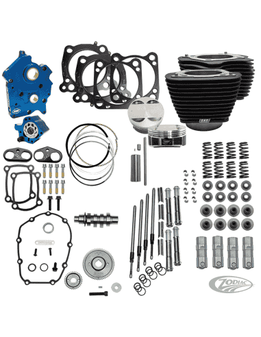 KIT S&S POWER PACKAGE 124CI, 128CI, 129CI & 132C PER MILWAUKEE EIGHT