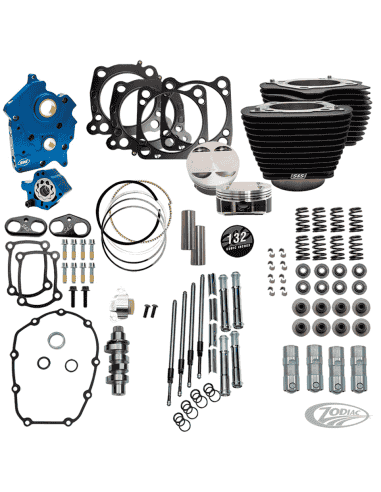 KIT S&S POWER PACKAGE 124CI, 128CI, 129CI & 132C PER MILWAUKEE EIGHT