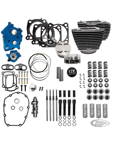 KIT S&S POWER PACKAGE 124CI, 128CI, 129CI & 132C PER MILWAUKEE EIGHT