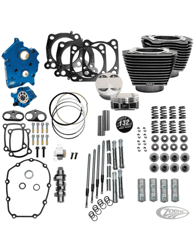 KIT S&S POWER PACKAGE 124CI, 128CI, 129CI & 132C PER MILWAUKEE EIGHT