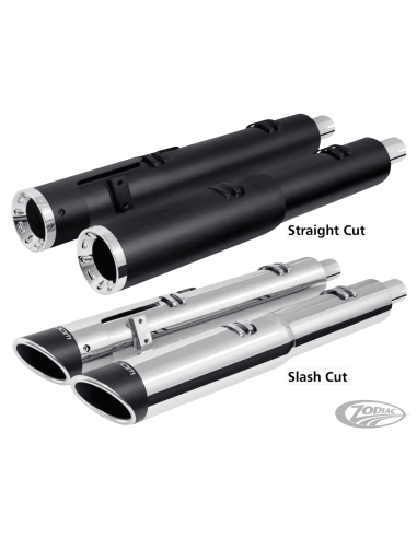 4 1/2" TWO-STEP SLIP-ONS PER INDIAN POWERPLUS & THUNDERSTROKE