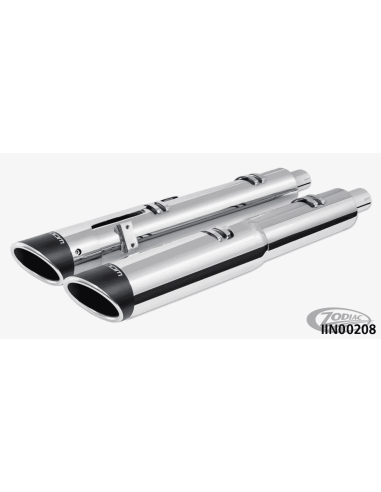 4 1/2" TWO-STEP SLIP-ONS PER INDIAN POWERPLUS & THUNDERSTROKE