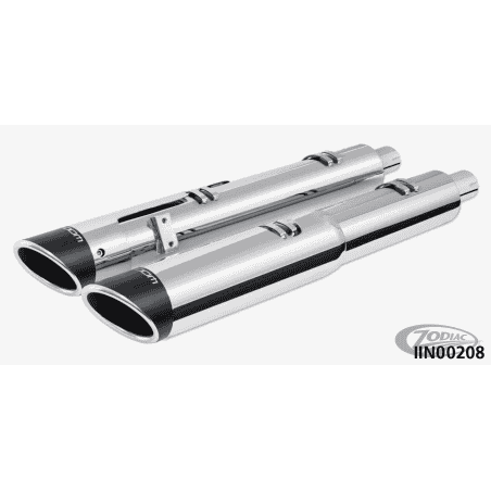 4 1/2" TWO-STEP SLIP-ONS PER INDIAN POWERPLUS & THUNDERSTROKE