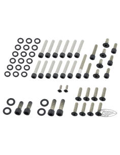 KIT VITI NERE IN ACCIAIO INOX PER MOTORE CAMBIO E PRIMARIA