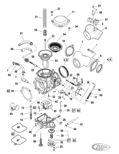 RICAMBI CARBURATORI KEIHIN CV