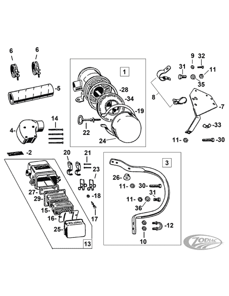 ADESIVO REPLICA PER FILTRI A BAGNO D’OLIO "HOUDE"