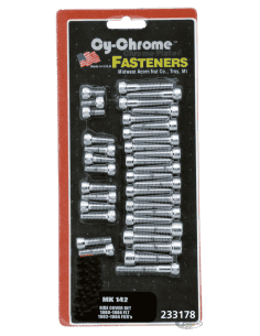 KIT VITI CROMATE COPERTURE LATERALI