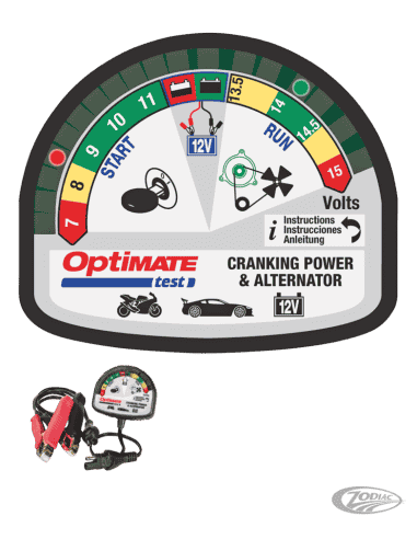 TESTER BATTERIA E ALTERNATORE OPTIMATE