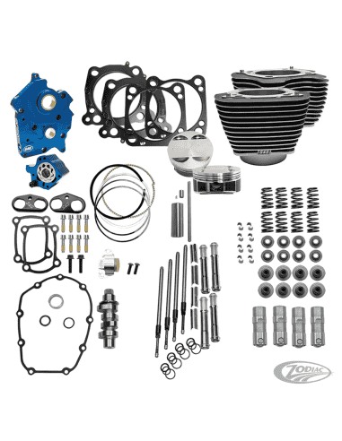 KIT S&S POWER PACKAGE 124CI, 128CI, 129CI & 132C PER MILWAUKEE EIGHT