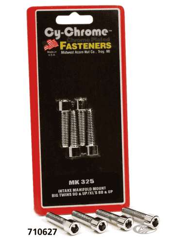 KIT VITI CROMATE PER FLANGE COLLETTORI