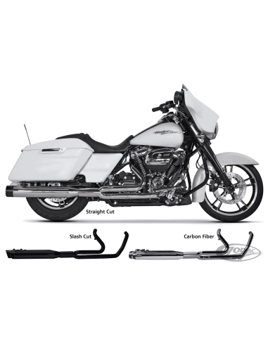 SISTEMA DI SCARICO 2 IN 1 TWO BROTHERS RACING "BALANCED LOOKS" PER TOURING