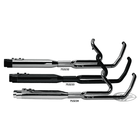 SISTEMA DI SCARICO 2 IN 1 TWO BROTHERS RACING "BALANCED LOOKS" PER TOURING