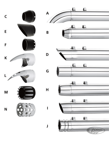 TAPPI FINALI SUPERTRAPP ELITE & KERKER SERIE SE