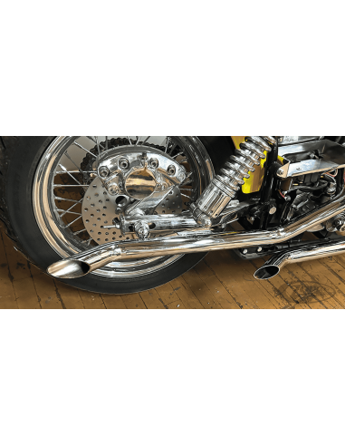 DRAGPIPES GOOSENECK PER FX SHOVELHEAD