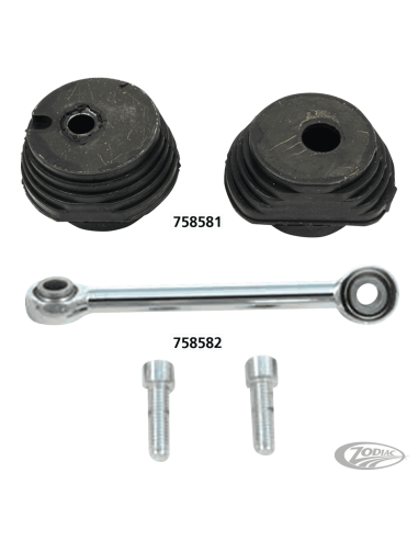 SUPPORTI MOTORE IN GOMMA PER TOURING E TRIKE 2009-2016