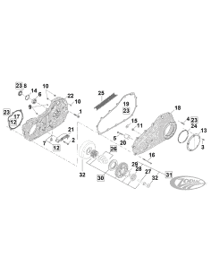 PRIMARIA PER SOFTAIL MILWAUKEE EIGHT DAL 2018 A OGGI