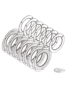 DISCHI FRIZIONE DI RICAMBIO PER PRIMO BELT DRIVE 2
