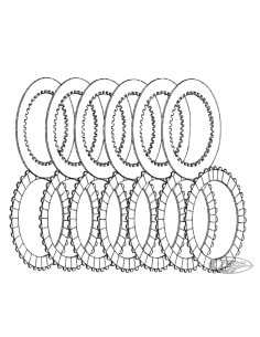 DISCHI FRIZIONE DI RICAMBIO PER PRIMO BELT DRIVE