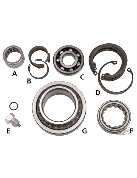 KIT DISASSAMENTO PRIMARIA PER DYNA 2006-2017 E SOFTAIL 2007-2017 CAMBIO 6 MARCE