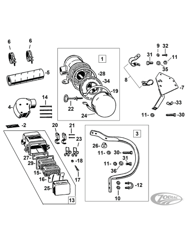 PARTI FRIZIONE PER BIG TWIN 1936-INIZIO 1984