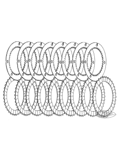 KIT FRIZIONE COMPETITION MASTER DA AMERICAN PRIME MANUFACTURING 2