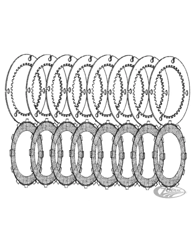 DISCHI FRIZIONE DI RICAMBIO PER PRIMO PRO-CLUTCH