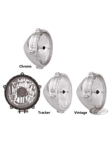 FANALE ANTERIORE DA 5 3/4" ROLAND SANDS A MONTAGGIO BASSO