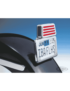 PORTA TARGA E FANALE SHOW BIKE PRO-ONE