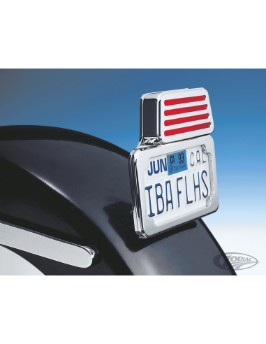 PORTA TARGA E FANALE SHOW BIKE PRO-ONE