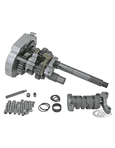 KIT ZODIAC CONVERSIONE A 6 MARCE PER CAMBI 5 MARCE SU BIG TWIN E TRASMISSIONI COMPLETE SOFTAIL A 6 MARCE