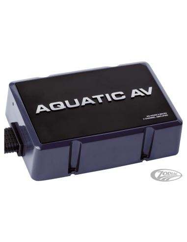 MICRO AMPLIFICATORE IMPERMEABILE AQUATIC A 2 CANALI