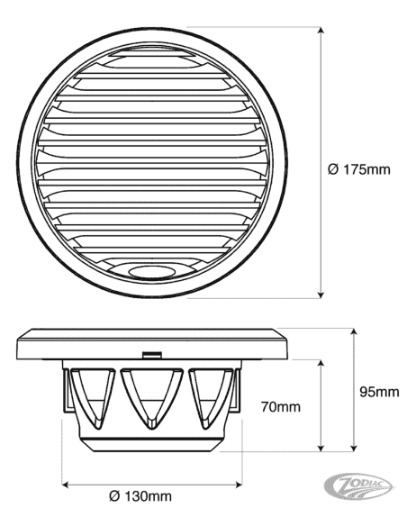 ALTOPARLANTI AQUATIC IMPERMEABILI DA SEI POLLICI E MEZZO
