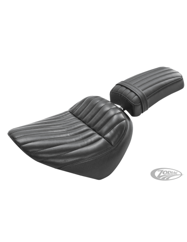 SELLA C.C. RIDER 2-UP TUCK-AND-ROLL PER SOFTAIL MILWAUKEE EIGHT C.C. Rider