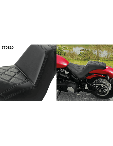 SELLA C.C. RIDER STEP-UP PER SOFTAIL MILWAUKEE EIGHT C.C. Rider
